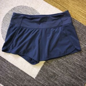 SOLD - Not For Sale : Lululemon Speed Up Short - Blue - Size 6